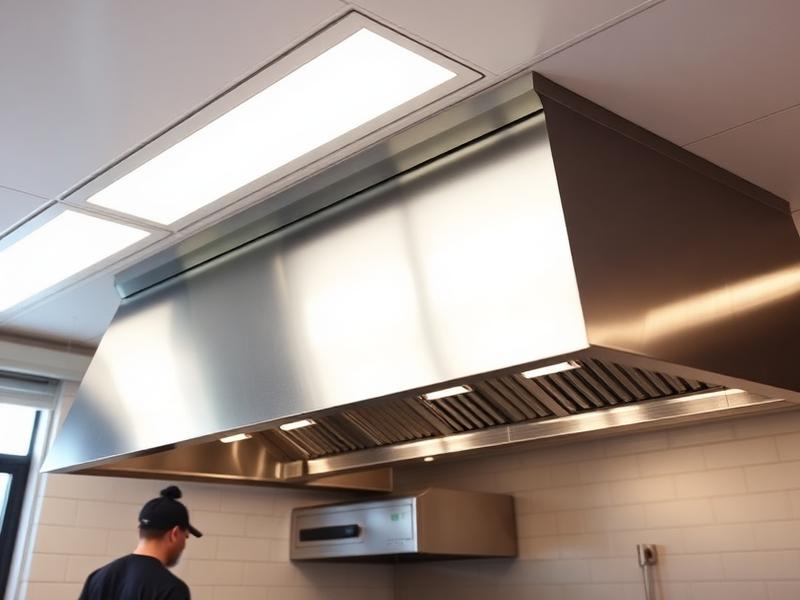 Kitchen Hood Installation